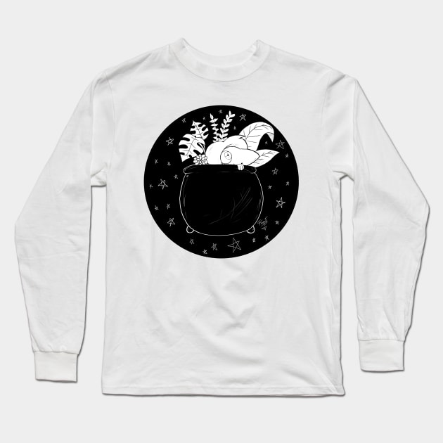 Tiny Nose Long Sleeve T-Shirt by Art-95